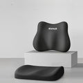 2pcs Memory Seat Lumbar Pad, Sedentary Waist Pad, Rear Cushion, Driver Booster Cushion. for All Models, Office Seats