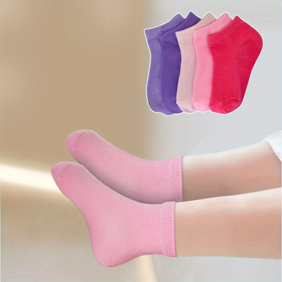 Kids' Breathable School Socks - 20-Pair Pack