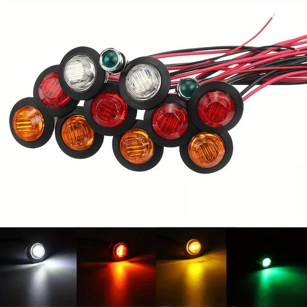 Rocker Switch Turn Signal Kit for 4x4 Off-Road – Street Legal LED Lights, Horn & Hazard Switch Kit, 12V/24V Universal Fit for UTV, ATV & Project Vehicles