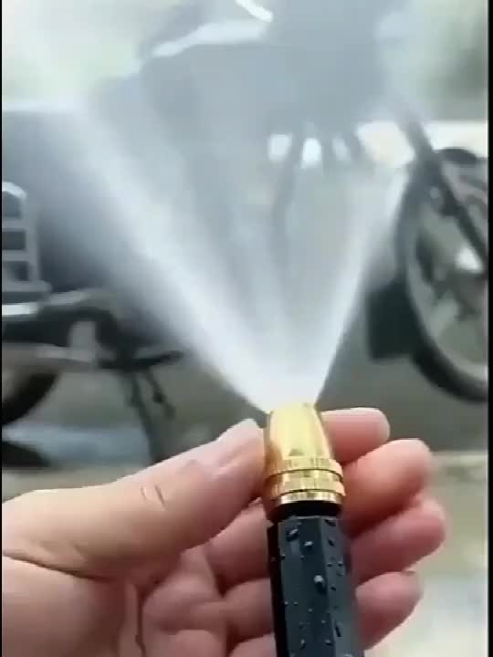 High-Pressure Car Wash Gun with Long Reach Lance Durable Water Hose Nozzle, Adjustable Spray Patterns, Leak-Proof Design for Trucks, SUVs, RVs, Driveways, Decks & Garden Cleaning