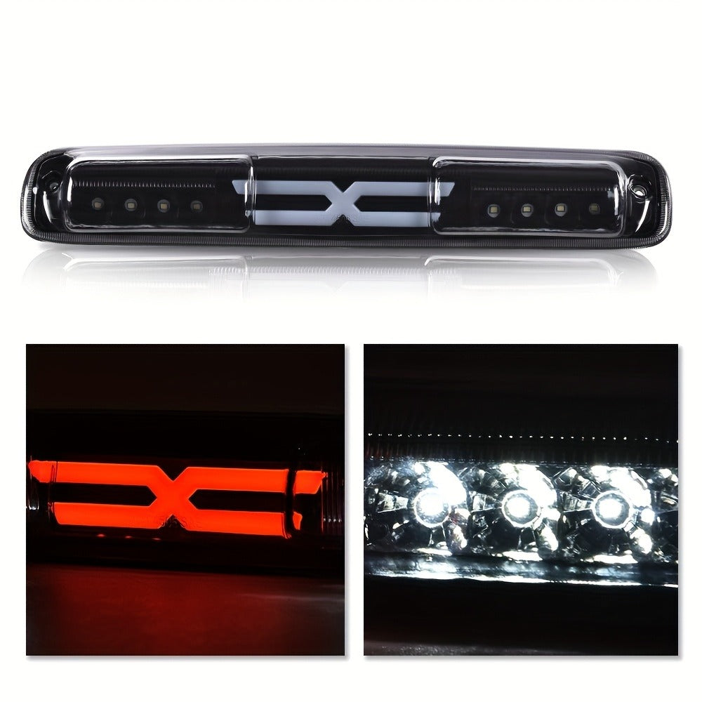 LED Third Brake Light Cargo Lamp for Chevy Silverado GMC Sierra 1500 2500 3500 1999–2007 – DOT Approved 12V-24V Polycarbonate Lens Plug-and-Play