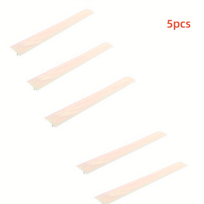 Silicone Gap Sealing Strip Kitchen Waterproof Anti-Fouling Self-Adhesive Counter Caulk Tape – High Temperature Resistant, Flexible Sink Stove Bathtub Gap Filler Strip, Black White Grey, 5-Pack & Single