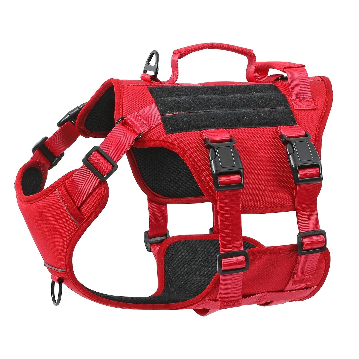 Escape Proof Dog Harness Soft Padded Full Body Vest – Reflective Adjustable No-Pull Harness with Lift Handle & Leash Clip for Large Dogs, S–XL, 6 Colors