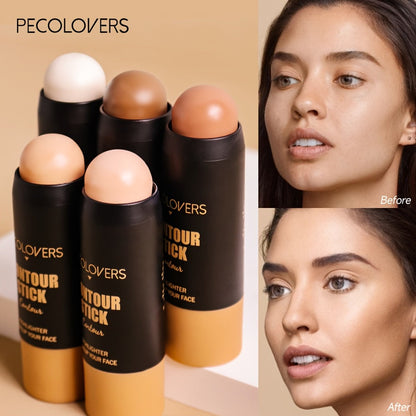Concealer Cream Set 5 Shades Full Coverage for Dark Circles Pores Blemishes — Buildable Silky Smooth Formula, Natural Finish Face & Body Makeup Concealer for Women