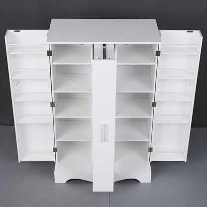 47-Inch Kitchen Pantry Cabinet with Storage Drawers for Organized Everyday Storage detail image - detail view 16