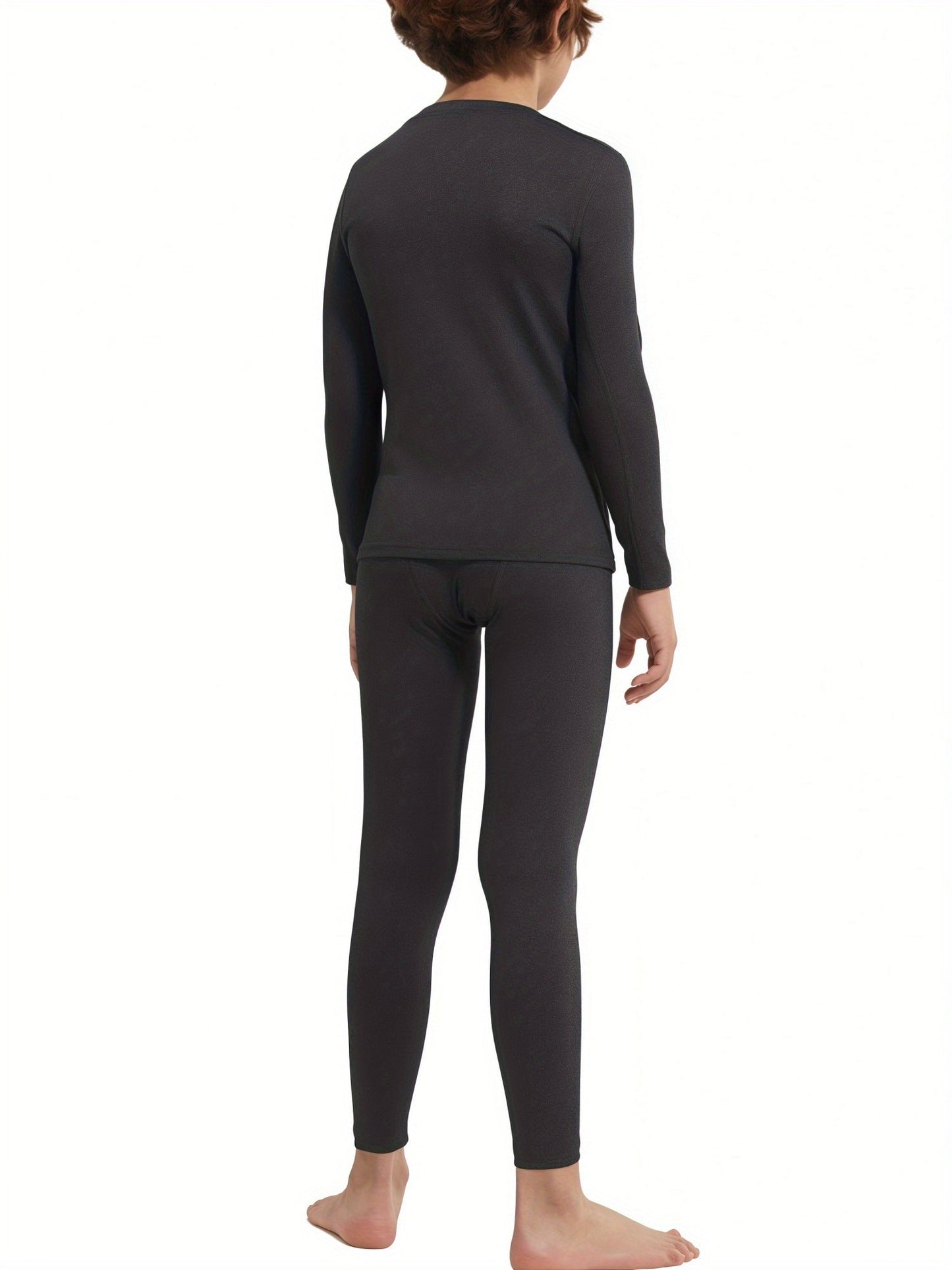 Boys' Thermal Underwear Set - 2-Piece Compression