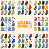 Boys Random Pattern-24 pairs