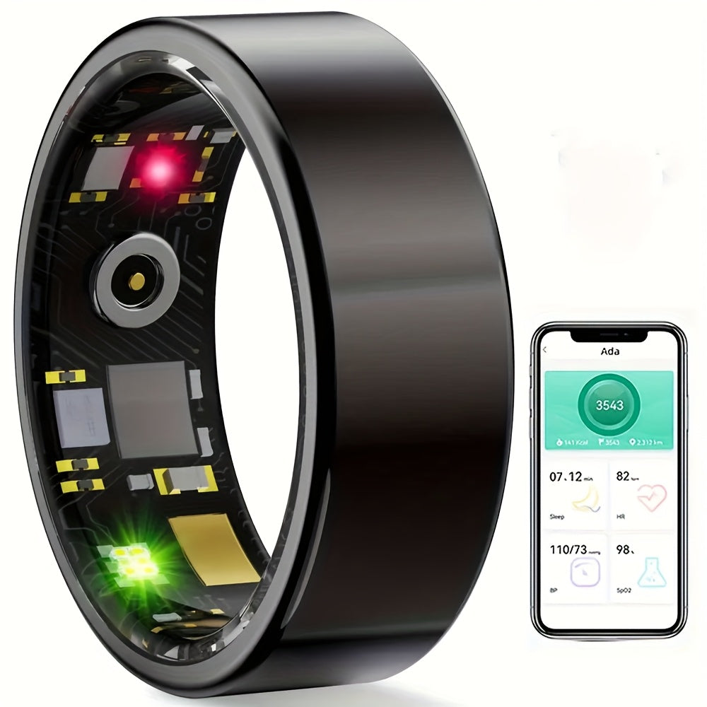Smart Ring Fitness Tracker – IP68 Waterproof Health Monitor