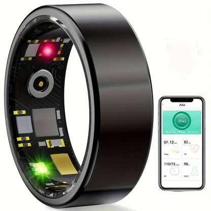 Smart Ring Fitness Tracker – IP68 Waterproof Health Monitor