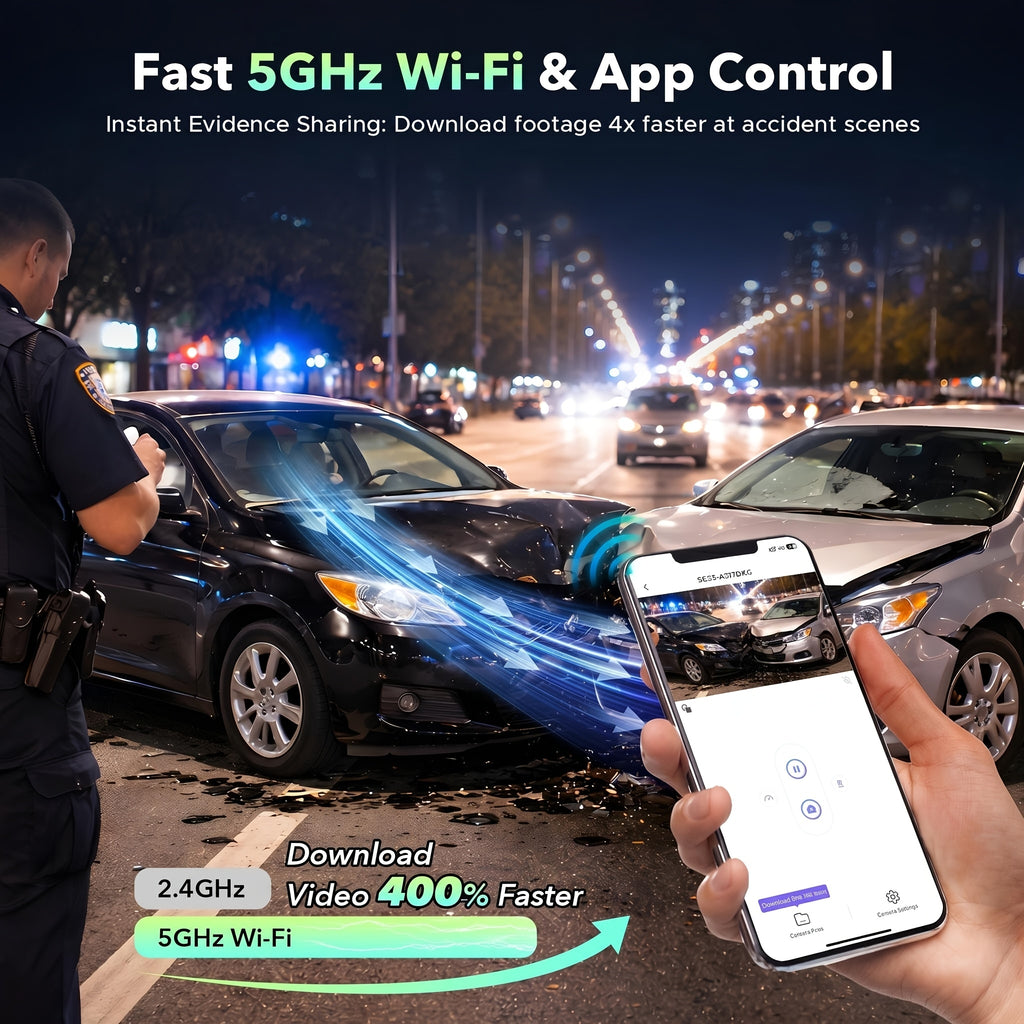 Lamtto 4 Channel Dashcam 360° View Dash Cam Front and Rear Inside 2K+1080P+1080P,+1080P, Dash Camera for Cars, 8 IR Lamps Night Vision, 5G WiFi & APP Control, G-Sensor, Parking Mode, with a Hardwire Kit