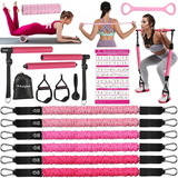 20-180 Pounds Pink With Foam Shaft + Beauty Belt