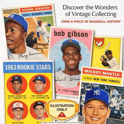 Topps Vintage Baseball Foil Mystery Pack – Random Pre-War & Classic Era Trading Cards, Hall of Famers Rookies & Autograph Possible, Collector Gift for Baseball Fans Kids Adults