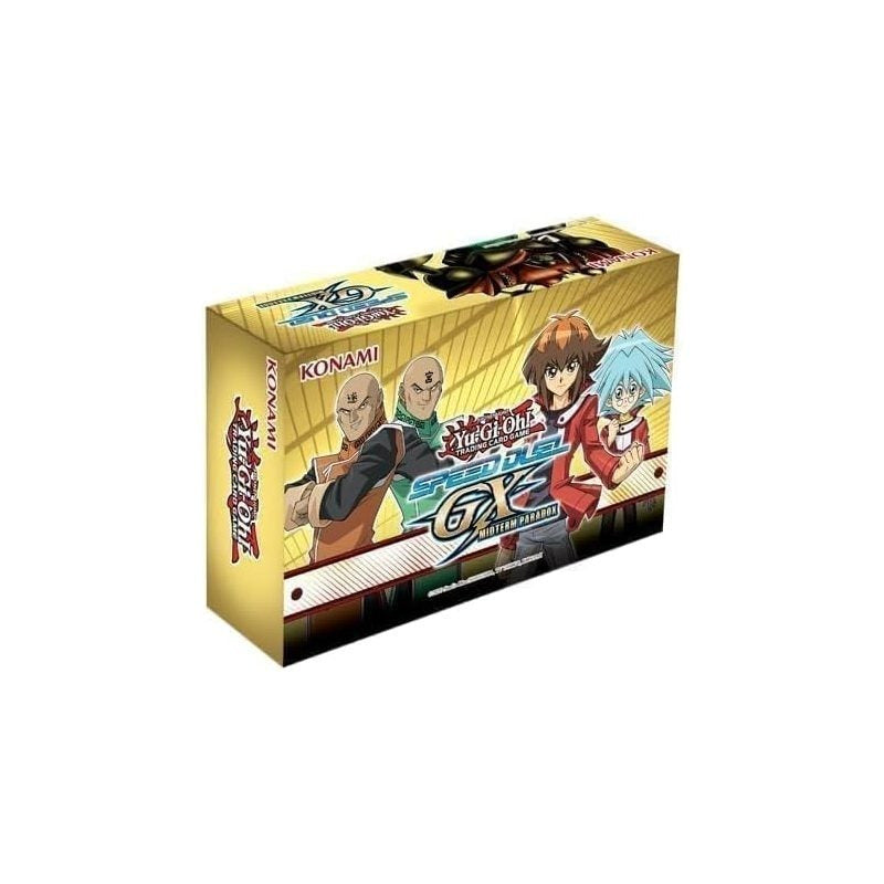 Yu-Gi-Oh! Speed Duel GX Midterm Paradox Mini Box – 100 Cards, 4 Secret Rares, 4 Pre-Built Decks & 2 Game Mats – Trading Card Game Set for Kids & Collectors