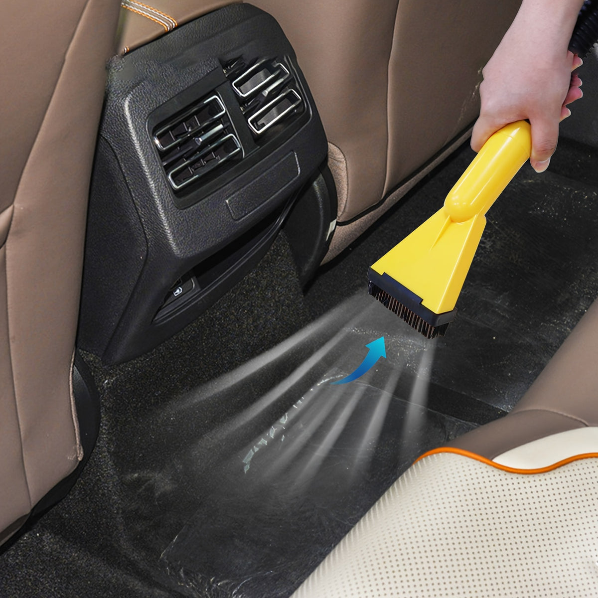 Vehicle Mounted Suction And Blowing Double Use Bucket Vacuum Cleaner Car Portable Multi Function Tool Cylinder Style Large Capacity Vacuum Cleaner Automobile Interior Cleaning Tool