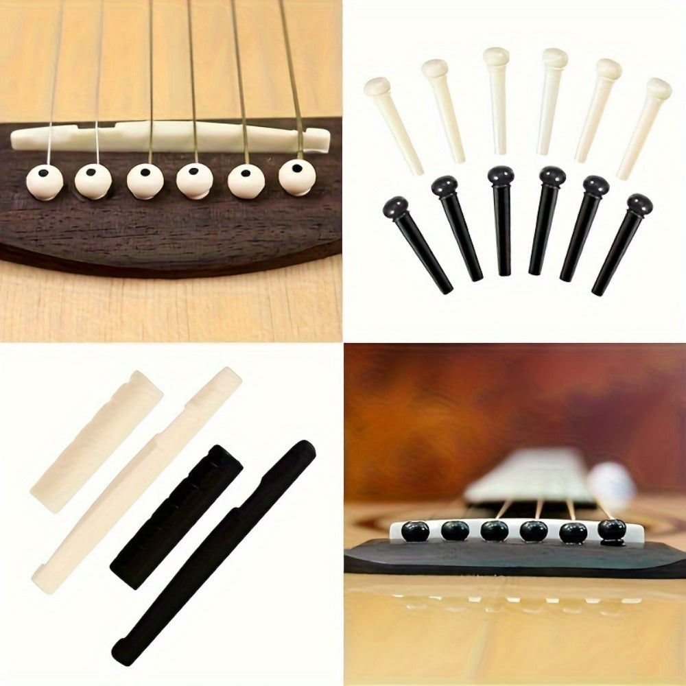 48-Piece Acoustic Guitar Accessory Kit with Strings, Capo and Picks detail image - detail view 13