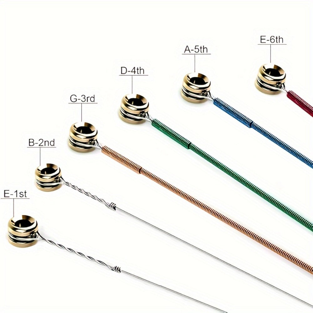 48-Piece Acoustic Guitar Accessory Kit with Strings, Capo and Picks detail image - detail view 3