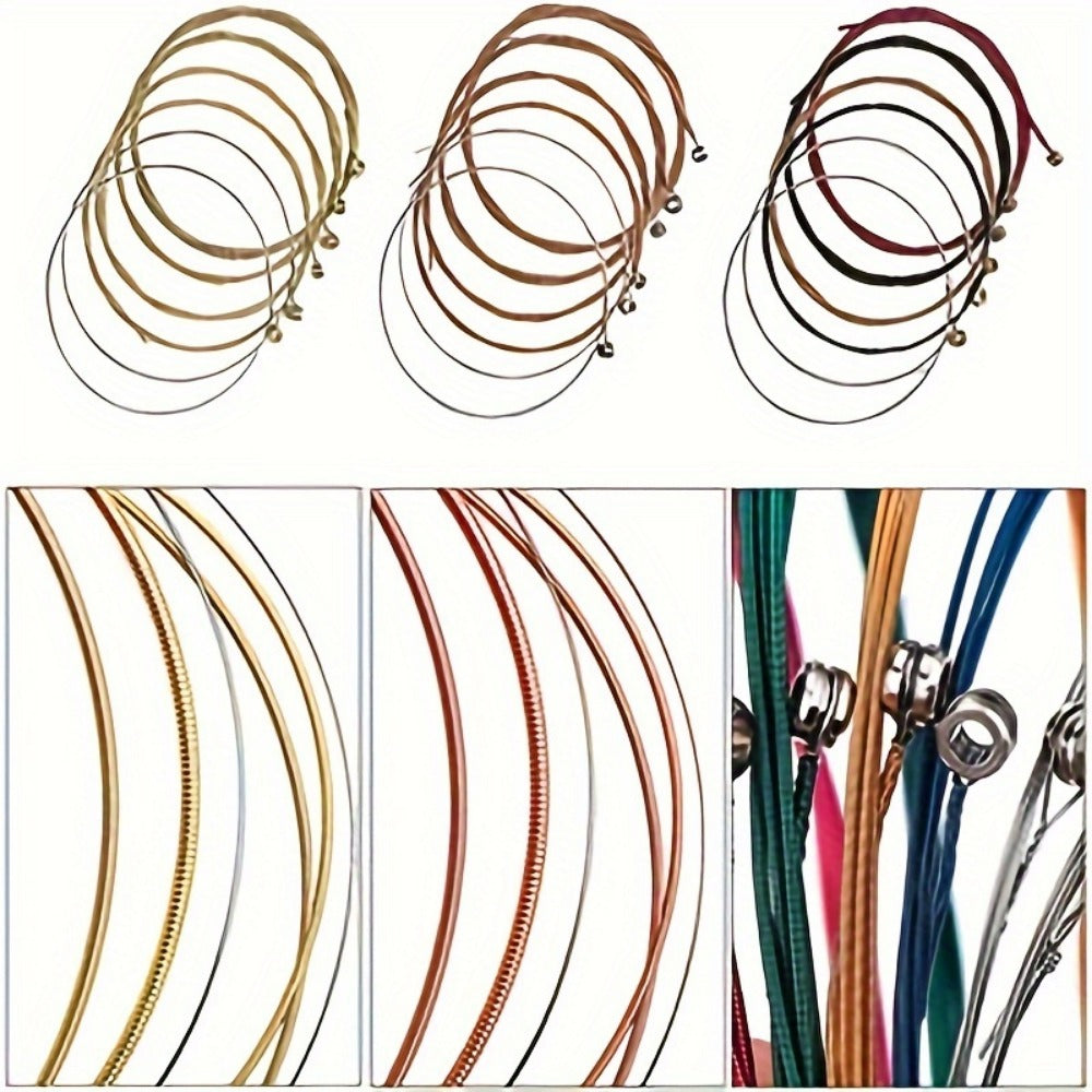 48-Piece Acoustic Guitar Accessory Kit with Strings, Capo and Picks detail image - detail view 8