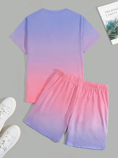 Men's Shirt and Shorts Set - Coordinated Summer Classic Edition
