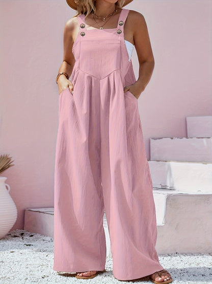 Women's pink color Polyester Sleeveless Pants - product view 2