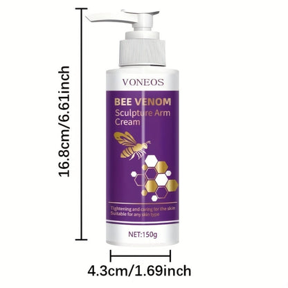 Body Firming Cream Bee Venom Sculpture Tightening Lifting — Moisturizing Anti-Sagging Anti-Aging for Arms Abdomen Thighs Buttocks Skin Elasticity Fast-Acting Women 1pc 2pcs