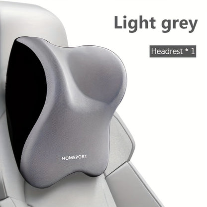 Car Seat Headrest Neck Pillow, Boost Your Driving Comfort, 100% Pure Memory Foam Travel Neck Pillow, with Breathable Removable Cover, Comfortable Ergonomic & Neck