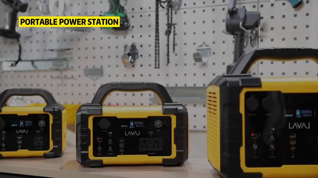 300W/1000W Portable Power Station, 299Wh/1024Wh Solar Generator with AC Qutlet/2 DC Ports/3 USB Ports Backup Battery/Power Supply for Qutdoor Trip RV Camping Emergency Survival Gear Travel Hunting Fishing Emergency (Excluding Solar Panels)