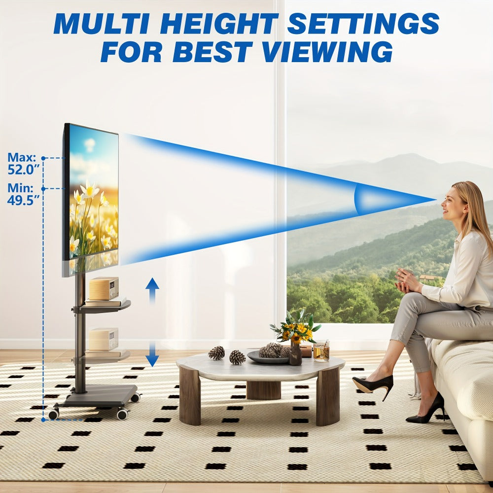 49.5-Inch TV Stand, Media Console Cabinet for Practical Everyday Home Use detail image - detail view 5