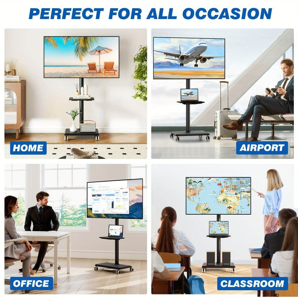 49.5-Inch TV Stand, Media Console Cabinet for Practical Everyday Home Use detail image - detail view 7