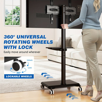 49.5-Inch TV Stand, Media Console Cabinet for Practical Everyday Home Use detail image - detail view 8