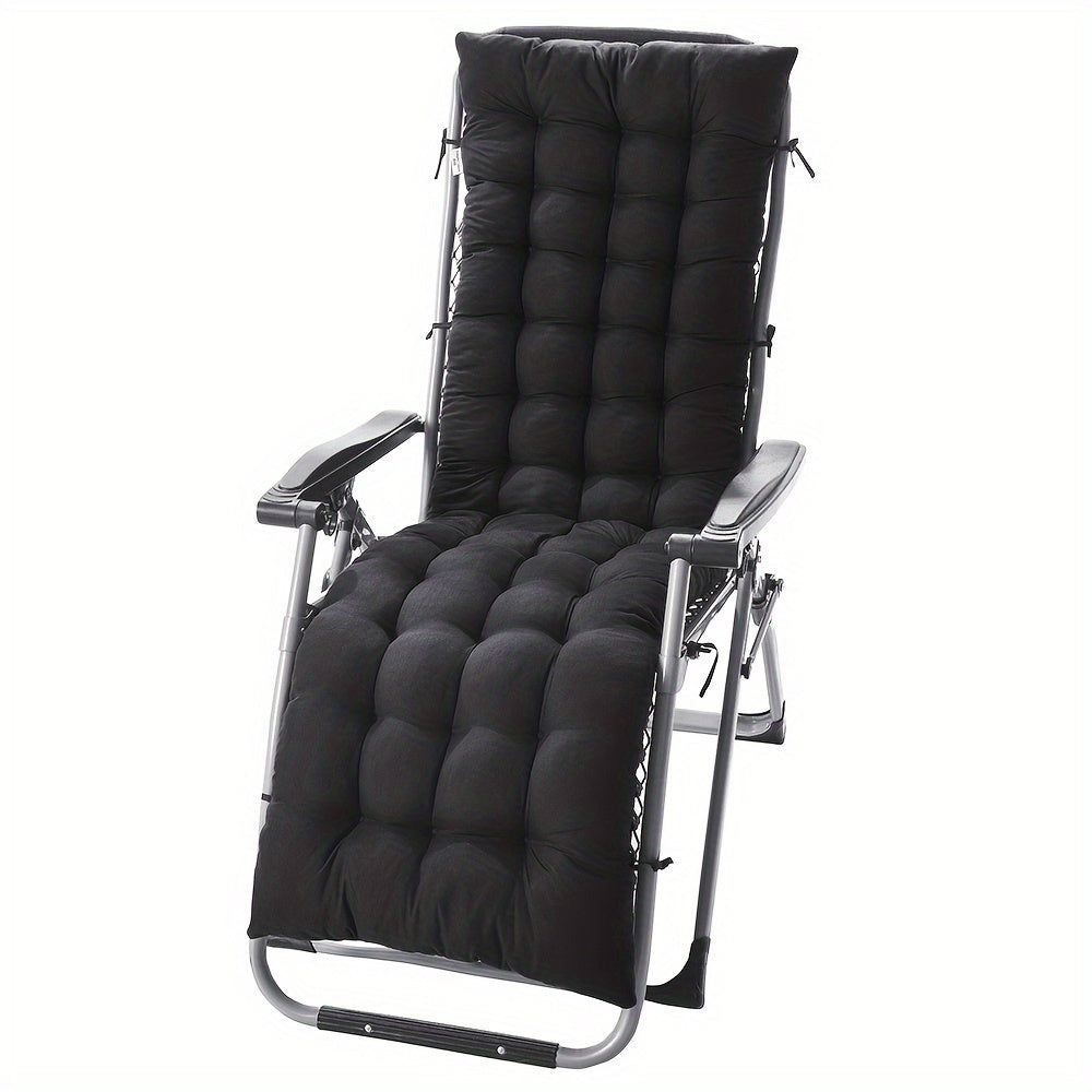 Chaise Lounge Cushion shown in the Black, 1pc option