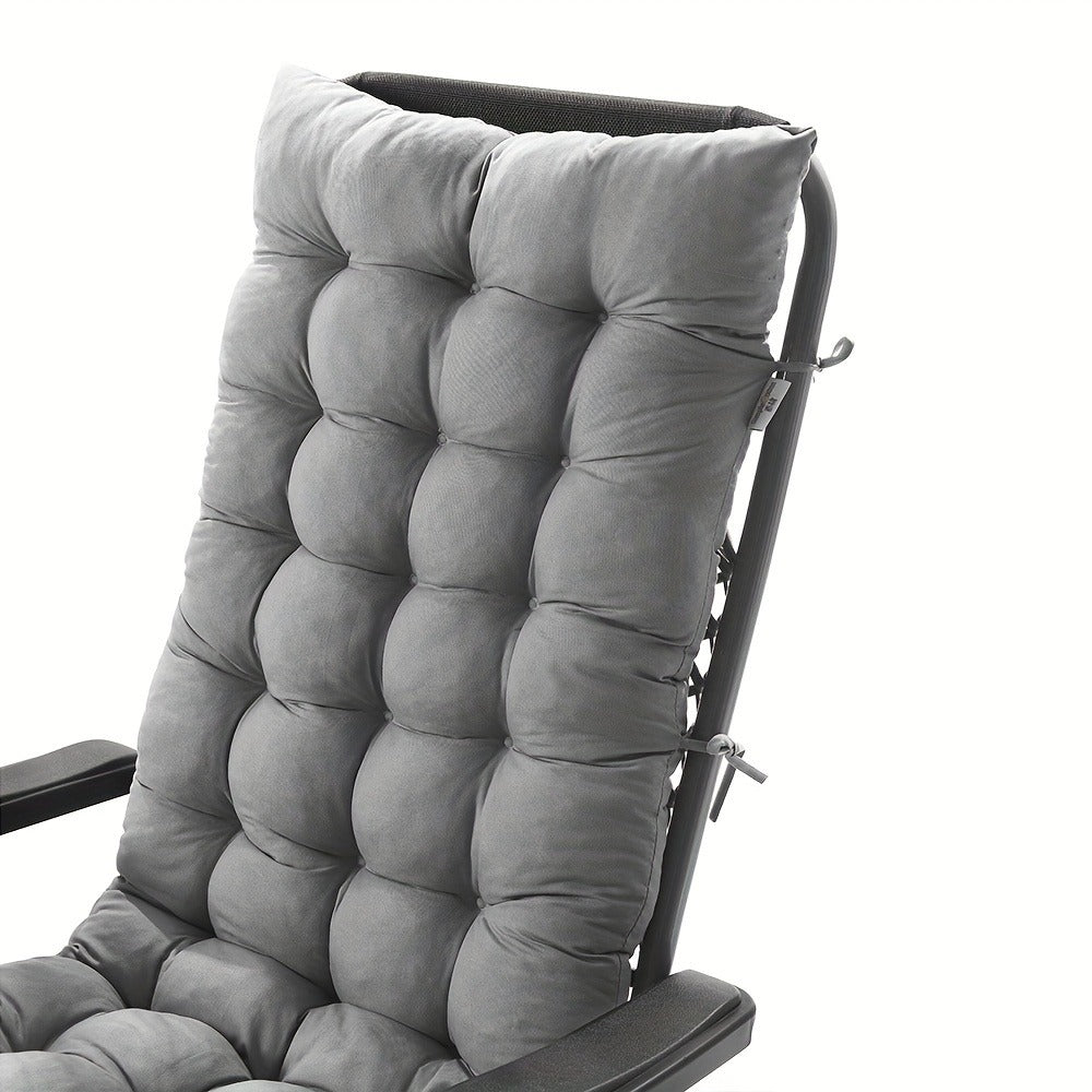 49-Inch Fabric Chaise Lounge Cushion with Multiple Color Options for Patio detail image - detail view 18
