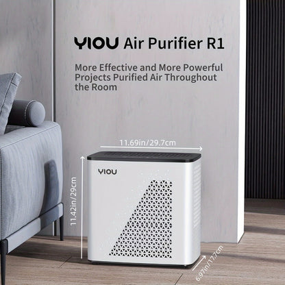 HEPA H13 Air Purifier for Large Room Up to 1295 Sq Ft | 20dB Ultra-Quiet, PM2.5 Display, Auto Mode & Timer | Removes Smoke, Pollen, Pet Dander & Allergens | Bedroom, Living Room & Office | Black & White