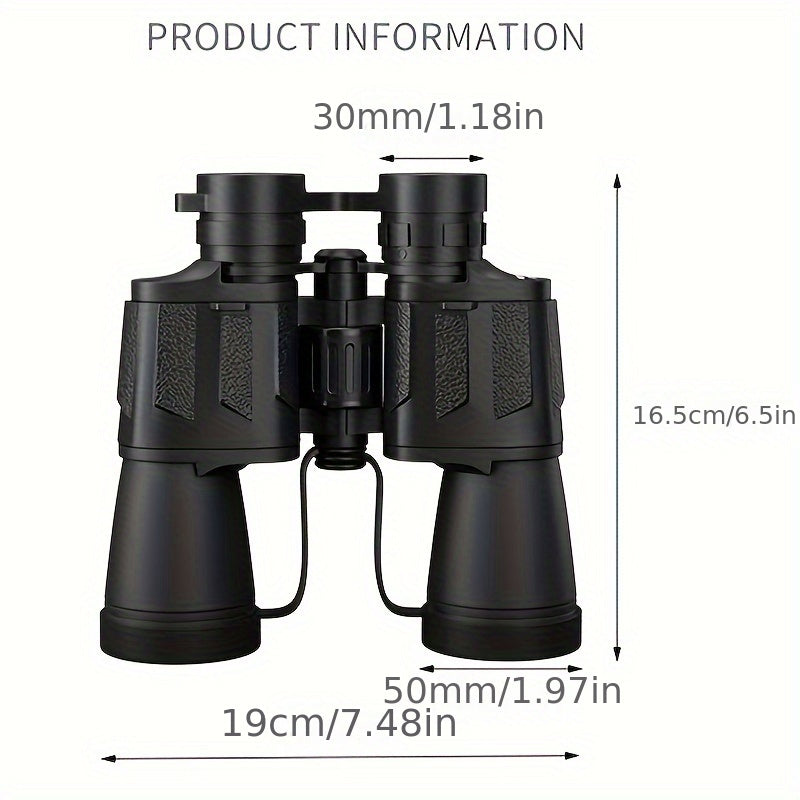 10x50 Binoculars with Phone Adapter – Bird Watching & Travel
