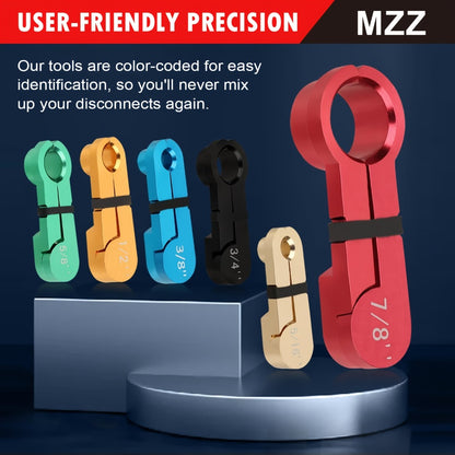 Fuel Line Disconnect Tool Kit 26pcs – Master Quick Disconnect Set with AC & Transmission Disconnect Pliers for Fuel Line Removal, Push-Connect & Snap-Lock Fittings