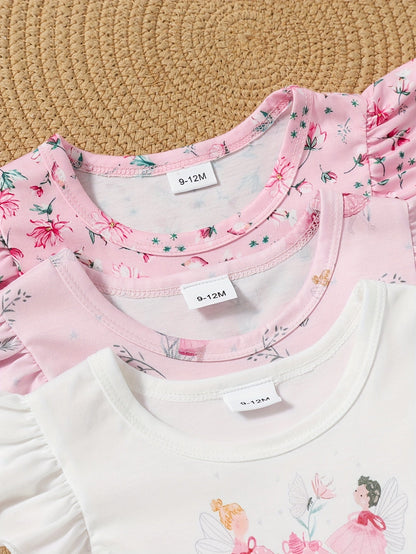 Baby Girl Dress Set - Coordinated Outfit 032357