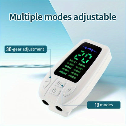 Sleep Aid Device EMS Microcurrent Therapy, Rechargeable Portable Insomnia Relief & Anxiety Reduction Device for Deep Sleep Improvement, 10 Modes Handheld Sleep Assistant for Adults