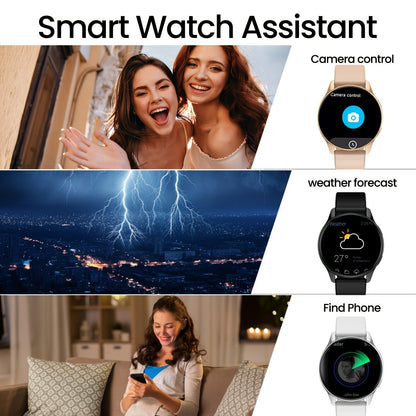 Sports Smartwatch 1.52" Full Touch Screen, Call & Activity Tracker