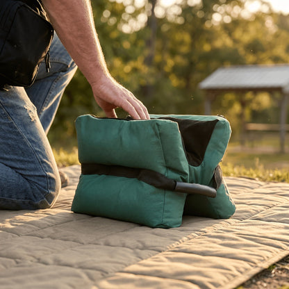 Rifle Shooting Rest Bag – Tactical Unfilled Sandbag Gun Support for Range Hunting & Photography | 600D Oxford Cloth Bench Rest Steady Bag