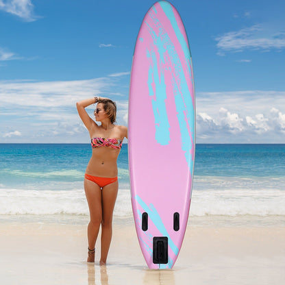 Stand Up Paddle Board 10ft/11ft/12ft – 3-Fin SUP with Floating Paddle, Ankle Leash, Pump & Carry Bag | Yoga Touring Fishing All Levels