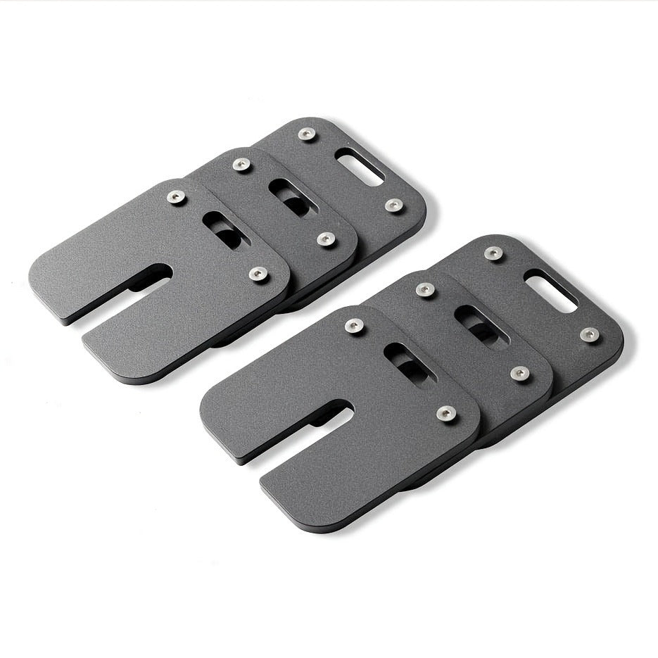 Quick-Lock Adjustable Dumbbell Set 10–80LB – 5LB Increments Square Weight Plates for Home Gym Fitness, Compatible Longer Screws & Add-On Plates Available