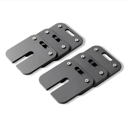 Quick-Lock Adjustable Dumbbell Set 10–80LB – 5LB Increments Square Weight Plates for Home Gym Fitness, Compatible Longer Screws & Add-On Plates Available