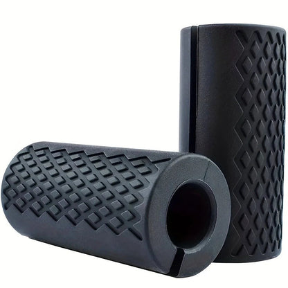 Rubber Dumbbell Grip Strengtheners 2pcs - Barbell Add-On