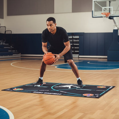 Basketball Footwork Training Mat, Anti-Slip & Step Guidance