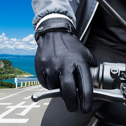Waterproof Winter Gloves for Men – Thermal Ski Riding Cycling Driving Cold-Proof Touchscreen Warm Gloves for Outdoor Sports