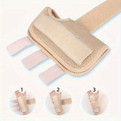Carpal Tunnel Wrist Brace 2-Pack – Left & Right Hand Adjustable Compression Night Support Splint | One Size Fits All Wrist Stabilizer for Carpal Tunnel Syndrome, Tendonitis & Arthritis Relief