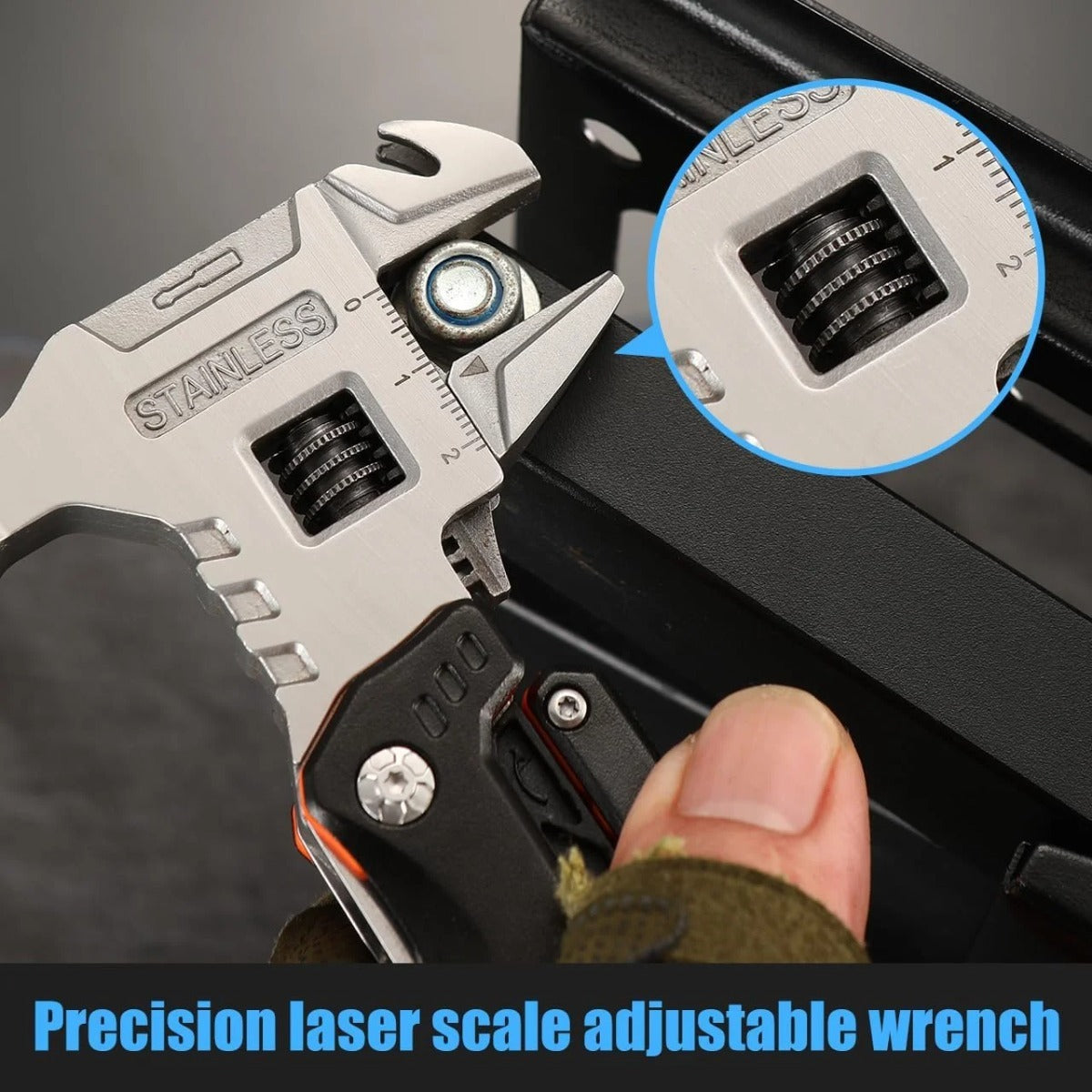 18-in-1 Multitool Hammer with Pliers & Wire Cutters