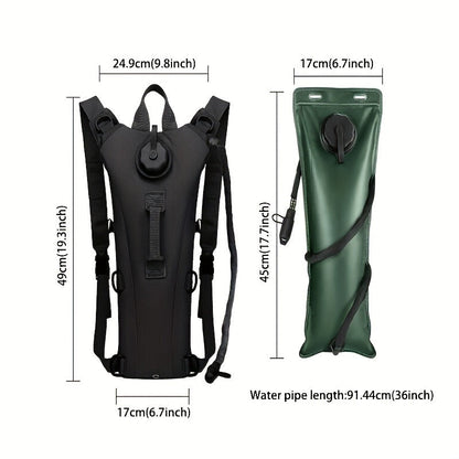 Hydration Backpack with 101oz BPA-Free Water Bladder – Tactical Water Pack for Cycling, Hiking, Trekking, Climbing & Outdoor Camping