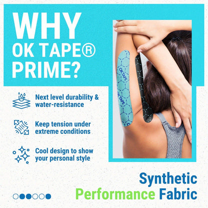 Kinesiology Tape 20 Precut Strips Green – Elastic Athletic Muscle Support Tape, Waterproof Performance K Tape for Sports, Running, Gym & Injury Recovery, 2" x 10" Each Strip