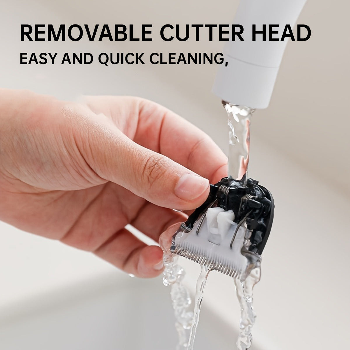 Pet Grooming Clippers Rechargeable with LED Display - Cordless Electric Dog Cat Hair Clipper, Detachable Blades 4 Guide Combs Low Noise, Professional Wireless Pet Trimmer with Accessories, Red