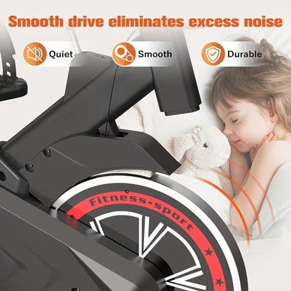 Indoor Spinning Exercise Bike – Ultra-Quiet Home Cycle
